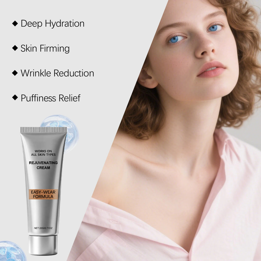 Temporary Tighten Eye Cream for Removal Eye Bags Anti Puffiness Dark Circles Removal Firming Increase Elasticity Massage EyeCare